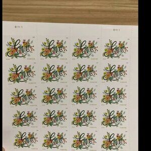2018 American Celebratory corsage 1000 stamp  lettersvintage collectibles
